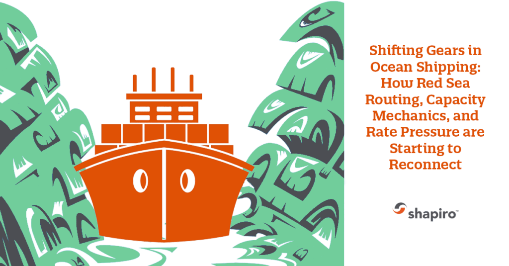 ship flowing through the ocean