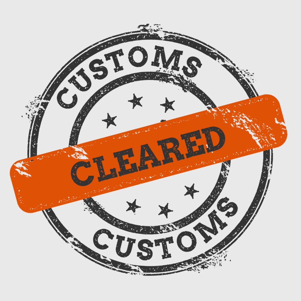 customs cleared 1