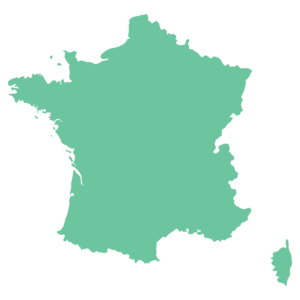 map of france