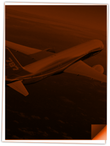 hover image orange plane