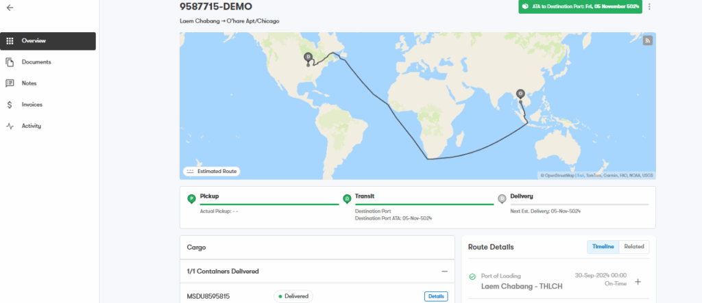 Shipment Tracking Dashboard