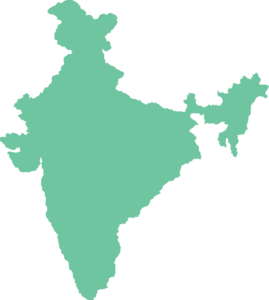 map of india