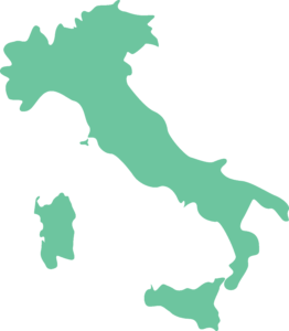 map of italy