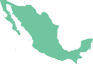 map of mexico