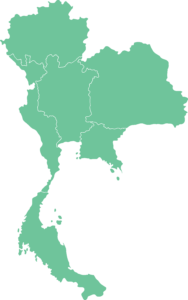 map of thailand